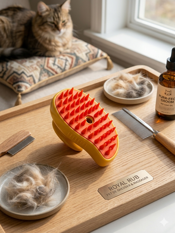 Shedding Relief Kit — Steam, Stroke & Say Goodbye to Fur!