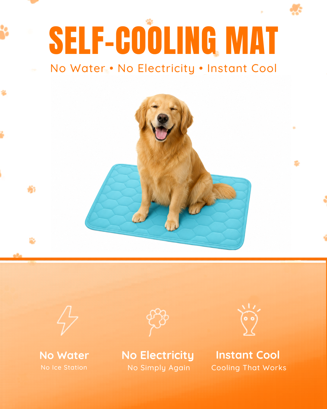 Self Cooling Mat for Dogs & Cats