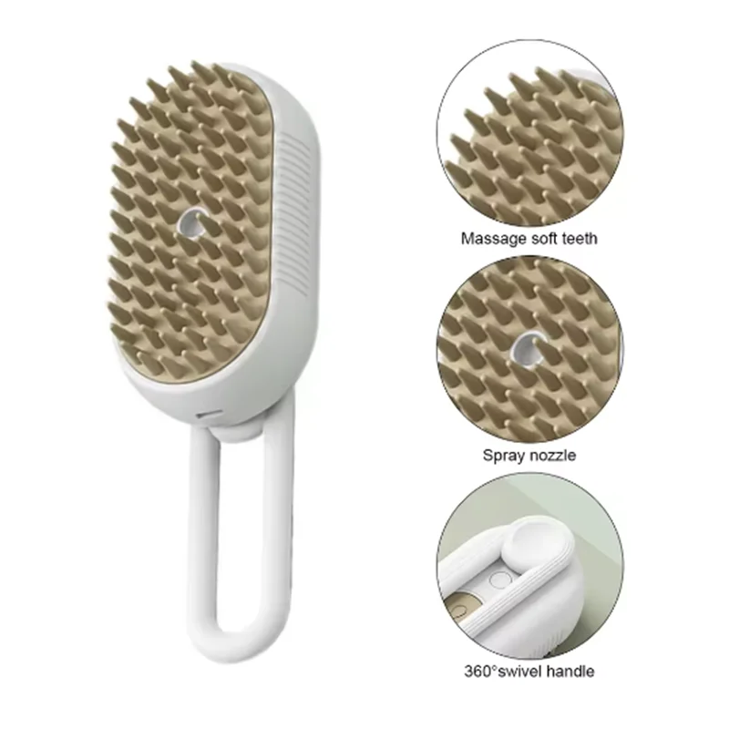 2-in-1 Bathing and Deshedding Comb