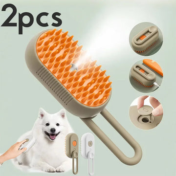 Steam Massage Pet Brush