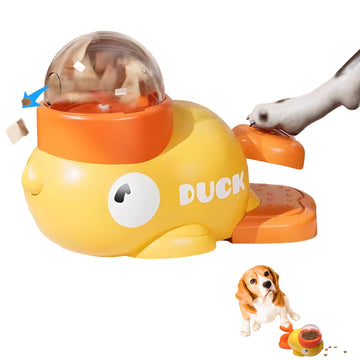 Duck Shaped Interactive Dog Treat Dispenser - Pawtopia-Shop