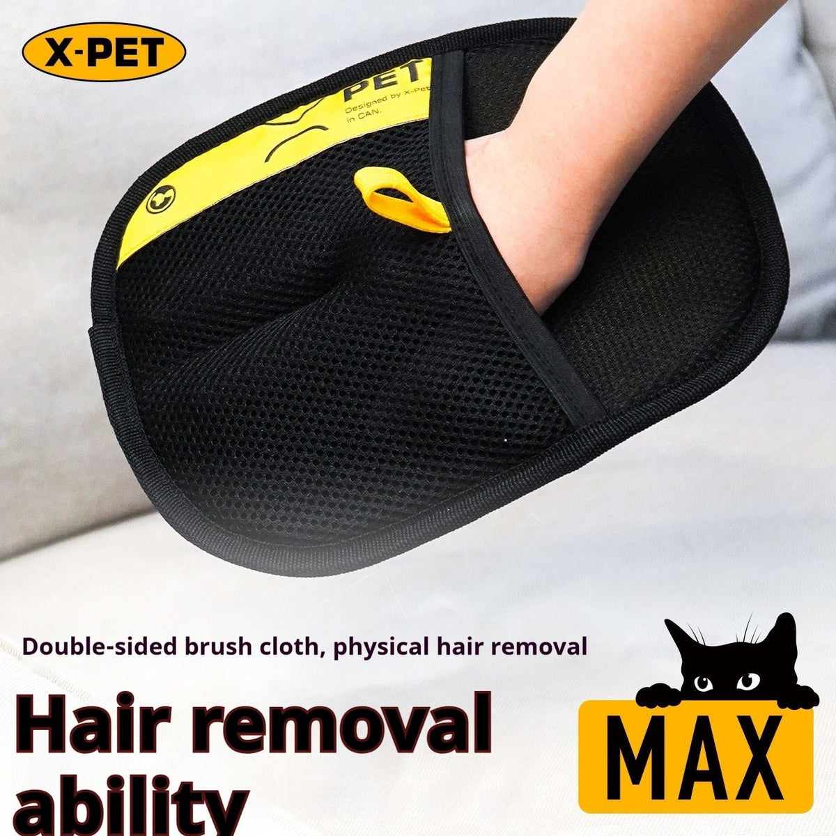 Pet Hair Removal Gloves - Pawtopia-Shop